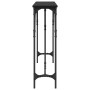 Mesa Consola Roble negro 140 x 23 x 75 cm