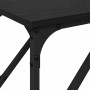 Mesa Consola Roble negro 200 x 29 x 75 cm