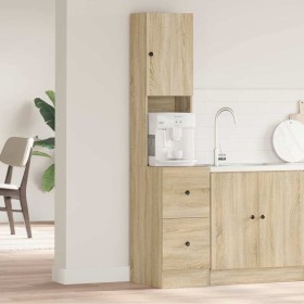 Gabinete de cocina Beige 35 x 50 x 180 cm Madera contrachapada