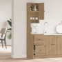 Gabinete de cocina con cajón Roble artisan Madera contrachapada