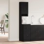 Gabinete de cocina con cajón Roble negro Madera contrachapada