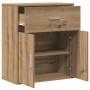 Vitrina Roble artisan 60 x 31 x 70 cm Madera contrachapada