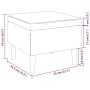 Hocker mit Holzbeinen aus gelbem Samt von vidaXL, Klapphocker und Stühle - Ref: Foro24-329443, Preis: 77,26 €, Rabatt: %