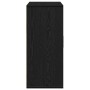 Vitrina Roble negro 60 x 31 x 70 cm Madera contrachapada