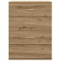 Vitrina Roble artisan 60 x 39 x 80 cm Madera contrachapada