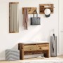Conjunto de muebles de recibidor Madera vieja 90 x 31 x 46.5 cm