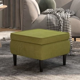 Hocker mit hellgrünen Samtholzbeinen von vidaXL, Klapphocker und Stühle - Ref: Foro24-329439, Preis: 67,63 €, Rabatt: %