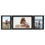 Schwarzer Fotocollagen-Rahmen mit drei Öffnungen, 28x18 cm + 2x (13x18 cm) von vidaXL, Bilderrahmen - Ref: Foro24-332755, Pre...