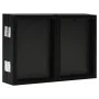 Schwarzer Fotocollagen-Rahmen mit drei Öffnungen, 28x18 cm + 2x (13x18 cm) von vidaXL, Bilderrahmen - Ref: Foro24-332755, Pre...