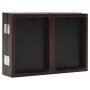 Dark brown triple photo collage frame 28x18 cm + 2x(13x18 cm) by vidaXL, Photo frames - Ref: Foro24-332751, Price: 18,73 €, D...