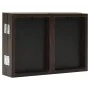 Dunkelbrauner Dreifach-Fotorahmen Collage 28x18 cm+2x(13x18 cm) von vidaXL, Bilderrahmen - Ref: Foro24-332751, Preis: 18,38 €...