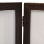 Dark brown triple photo collage frame 28x18 cm + 2x(13x18 cm) by vidaXL, Photo frames - Ref: Foro24-332751, Price: 18,73 €, D...