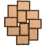 Collage frame for photos 10x(10x15 cm) dark brown MDF by vidaXL, Photo frames - Ref: Foro24-332778, Price: 28,73 €, Discount: %