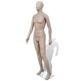 Weibliche Schaufensterpuppe mit rundem Kopf von vidaXL, Schaufensterpuppen - Ref: Foro24-30027, Preis: 198,45 €, Rabatt: %