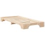 Estructura de cama Marrón 90 x 210 cm Madera de pino macizo en Camas y somieres | Comprar online en Foro24