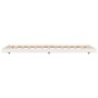 Solid white pine wood bed frame 90x200 cm by vidaXL, Beds and slatted bases - Ref: Foro24-823495, Price: 90,06 €, Discount: %