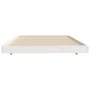 Solid white pine wood bed frame 90x200 cm by vidaXL, Beds and slatted bases - Ref: Foro24-823495, Price: 88,74 €, Discount: %