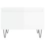 Center tables 2 pcs glossy white engineered wood 50x46x35 cm by vidaXL, Coffee table - Ref: Foro24-830865, Price: 56,05 €, Di...