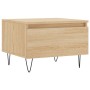 Coffee tables 2 pcs engineered wood Sonoma oak 50x46x35cm by vidaXL, Coffee table - Ref: Foro24-830867, Price: 53,78 €, Disco...
