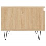 Coffee tables 2 pcs engineered wood Sonoma oak 50x46x35cm by vidaXL, Coffee table - Ref: Foro24-830867, Price: 53,78 €, Disco...