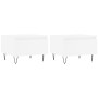 Coffee tables 2 pcs engineered wood white 50x46x35 cm by vidaXL, Coffee table - Ref: Foro24-830861, Price: 55,43 €, Discount: %