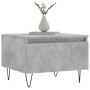 Center tables 2 units engineered wood gray concrete 50x46x35 cm by vidaXL, Coffee table - Ref: Foro24-830869, Price: 53,78 €,...