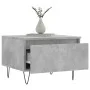 Mesas centro 2 uds madera ingeniería gris hormigón 50x46x35 cm de vidaXL, Mesas de centro - Ref: Foro24-830869, Precio: 53,32...