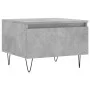 Center tables 2 units engineered wood gray concrete 50x46x35 cm by vidaXL, Coffee table - Ref: Foro24-830869, Price: 53,34 €,...