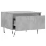 Mesas centro 2 uds madera ingeniería gris hormigón 50x46x35 cm de vidaXL, Mesas de centro - Ref: Foro24-830869, Precio: 53,32...
