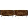Center tables 2 pcs engineered wood smoked oak 50x46x35 cm by vidaXL, Coffee table - Ref: Foro24-830871, Price: 53,68 €, Disc...