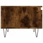 Center tables 2 pcs engineered wood smoked oak 50x46x35 cm by vidaXL, Coffee table - Ref: Foro24-830871, Price: 53,68 €, Disc...