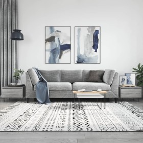Mesas de centro 2 uds madera ingeniería gris Sonoma 50x46x35 cm de vidaXL, Mesas de centro - Ref: Foro24-830873, Precio: 55,4...
