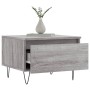 Coffee tables 2 units Sonoma gray engineered wood 50x46x35 cm by vidaXL, Coffee table - Ref: Foro24-830873, Price: 55,43 €, D...