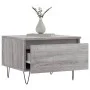 Coffee tables 2 units Sonoma gray engineered wood 50x46x35 cm by vidaXL, Coffee table - Ref: Foro24-830873, Price: 54,95 €, D...