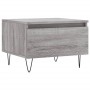 Coffee tables 2 units Sonoma gray engineered wood 50x46x35 cm by vidaXL, Coffee table - Ref: Foro24-830873, Price: 55,43 €, D...