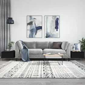 Coffee tables 2 pcs black engineered wood 50x46x35 cm by vidaXL, Coffee table - Ref: Foro24-830863, Price: 55,21 €, Discount: %