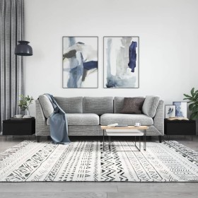 Couchtische 2 Stück, schwarzes Holzwerkstoff, 50 x 46 x 35 cm von vidaXL, Couchtisch - Ref: Foro24-830863, Preis: 55,66 €, Ra...
