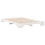 Estructura de cama Blanco 140 x 210 cm Madera