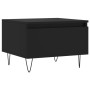 Mesas de centro 2 uds madera de ingeniería negro 50x46x35 cm de vidaXL, Mesas de centro - Ref: Foro24-830863, Precio: 55,66 €...