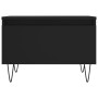 Mesas de centro 2 uds madera de ingeniería negro 50x46x35 cm de vidaXL, Mesas de centro - Ref: Foro24-830863, Precio: 55,66 €...