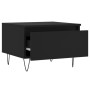 Mesas de centro 2 uds madera de ingeniería negro 50x46x35 cm de vidaXL, Mesas de centro - Ref: Foro24-830863, Precio: 55,66 €...