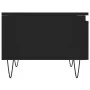 Coffee tables 2 pcs black engineered wood 50x46x35 cm by vidaXL, Coffee table - Ref: Foro24-830863, Price: 55,21 €, Discount: %