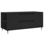 Schwarzer Couchtisch aus Holzwerkstoff, 102 x 44,5 x 50 cm von vidaXL, Couchtisch - Ref: Foro24-830989, Preis: 80,05 €, Rabat...