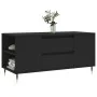 Mesa de centro madera de ingeniería negro 102x44,5x50 cm de vidaXL, Mesas de centro - Ref: Foro24-830989, Precio: 78,81 €, De...