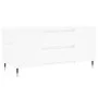 Mesa de centro madera de ingeniería blanco 102x44,5x50 cm de vidaXL, Mesas de centro - Ref: Foro24-830988, Precio: 77,80 €, D...