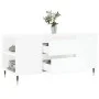 Mesa de centro madera de ingeniería blanco 102x44,5x50 cm de vidaXL, Mesas de centro - Ref: Foro24-830988, Precio: 77,80 €, D...