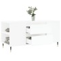 Weißer Couchtisch aus Holzwerkstoff, 102 x 44,5 x 50 cm von vidaXL, Couchtisch - Ref: Foro24-830988, Preis: 78,90 €, Rabatt: %