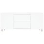 Weißer Couchtisch aus Holzwerkstoff, 102 x 44,5 x 50 cm von vidaXL, Couchtisch - Ref: Foro24-830988, Preis: 78,90 €, Rabatt: %