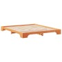 Estructura de cama Marrón 200 x 210 cm Madera de pino macizo en Camas y somieres | Comprar online en Foro24
