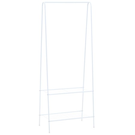 Weißer Kleiderständer 59x35x150 cm von vidaXL, Kommoden-Organizer und Bar-Kleiderbügel - Ref: Foro24-246725, Preis: 21,02 €, ...